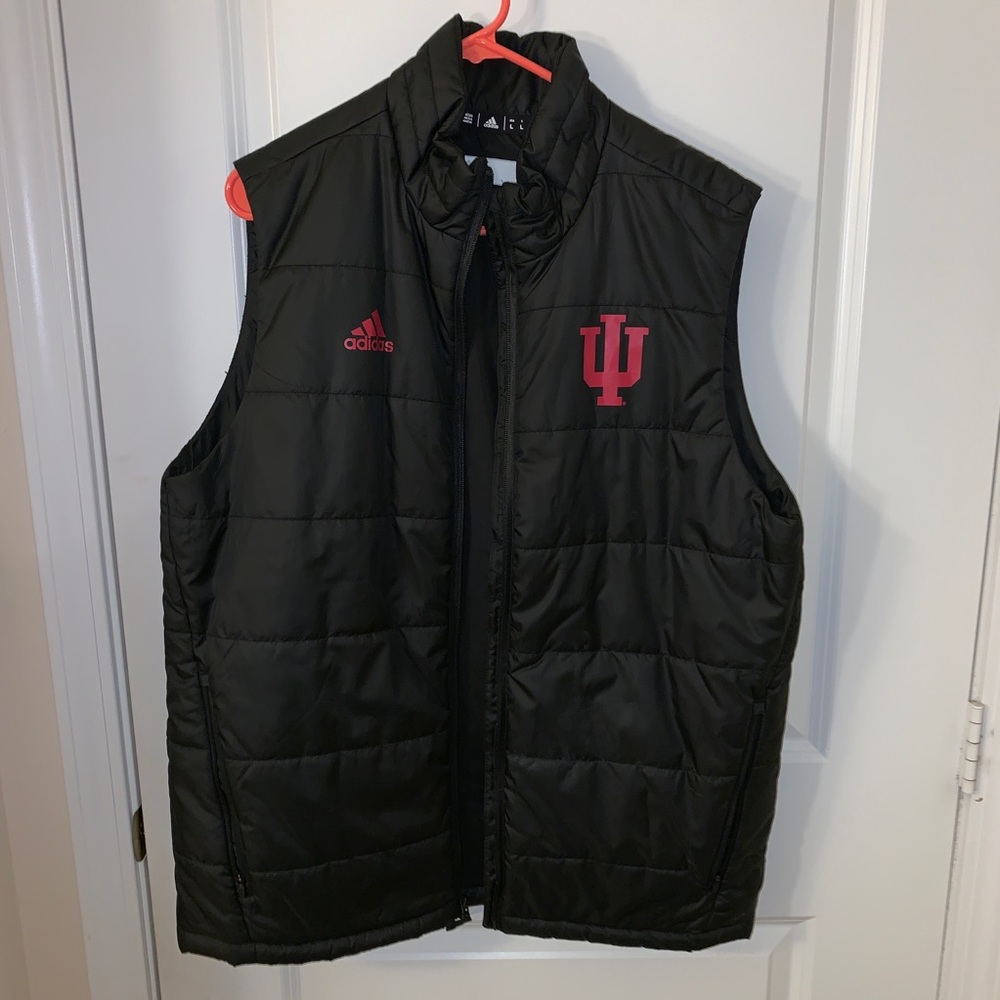 Black Adidas Puff Vest
